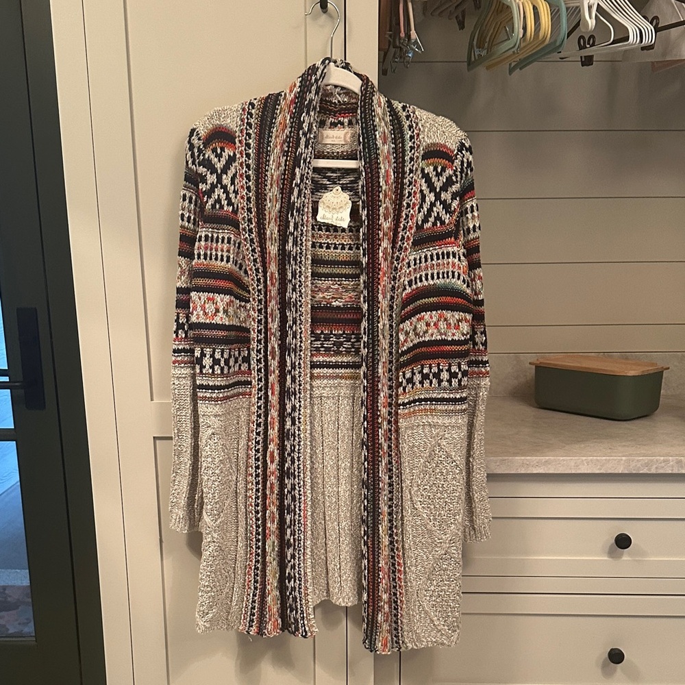 Altar'd State Multicolor Patterned Cardigan